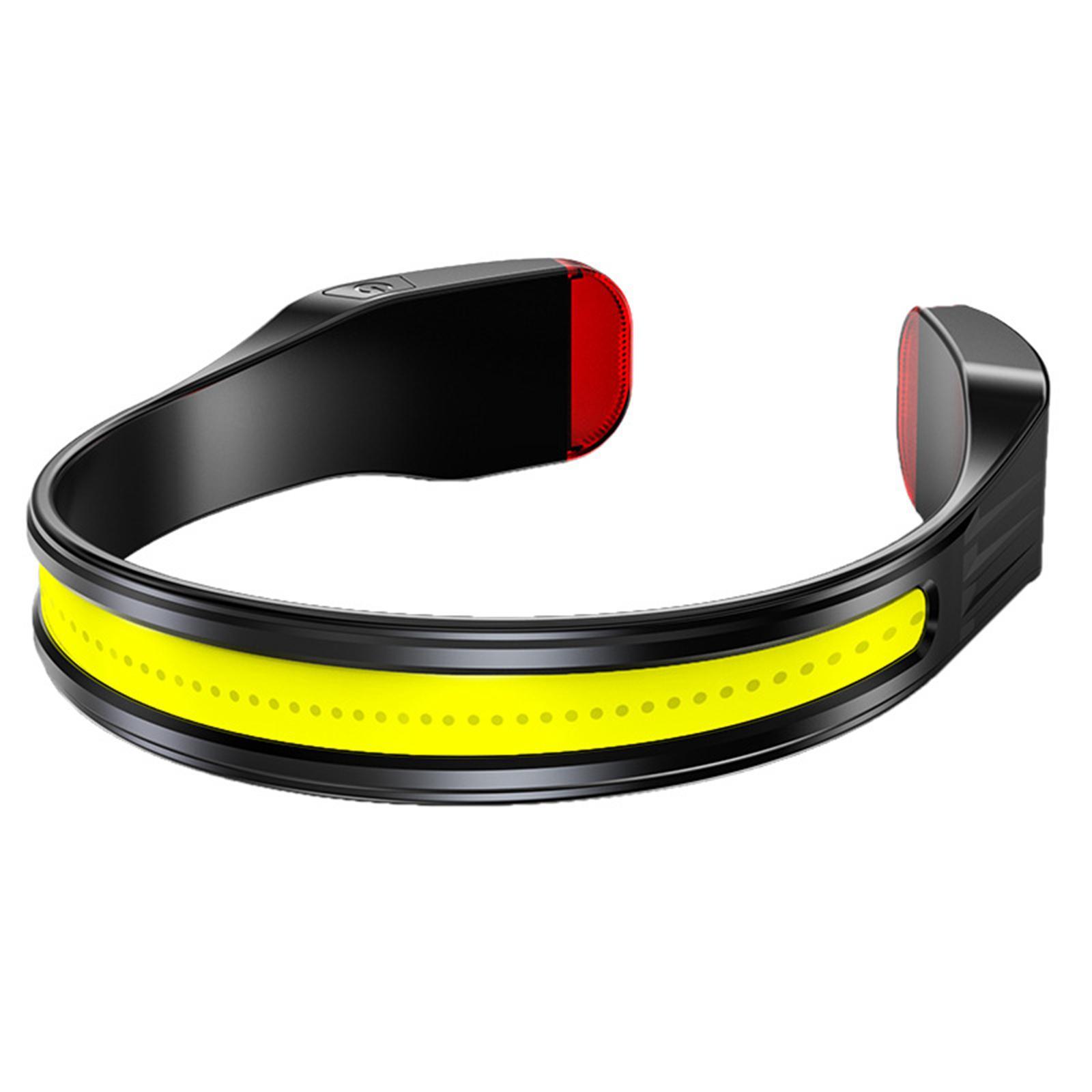 COB Headlight Waterproof Reading Light Adjustable LED  for Camping