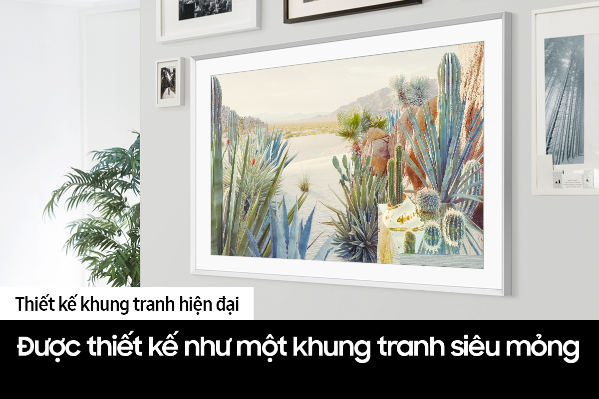 Smart Tivi QLED The Frame Samsung 4K 50 inch QA50LS03B - Model 2022
