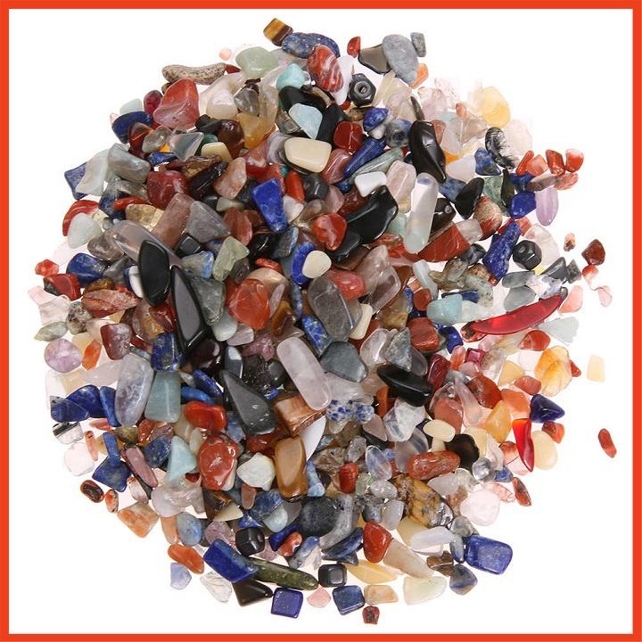 Đá trang trí hồ cá nhiều màu