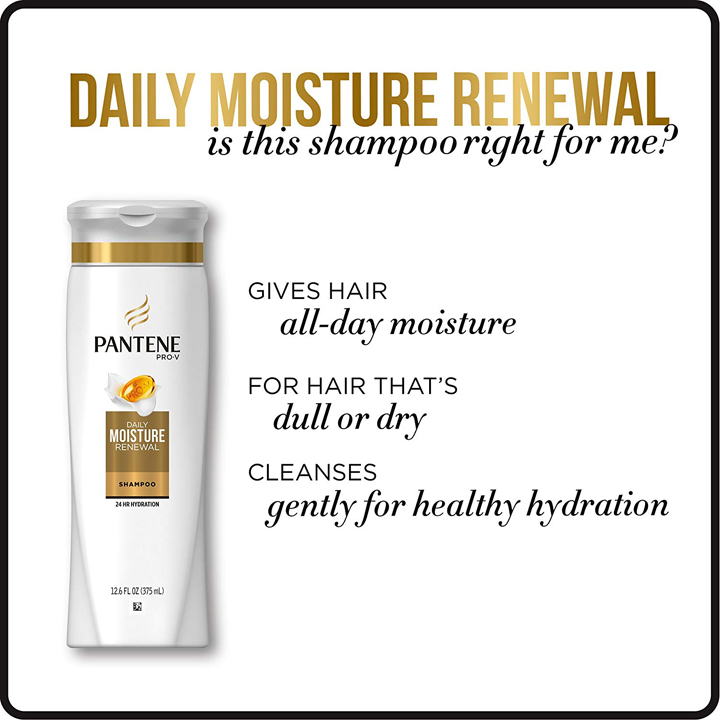 Dầu Gội Pantene Moisture Renewal dưỡng ẩm 355ml - USA