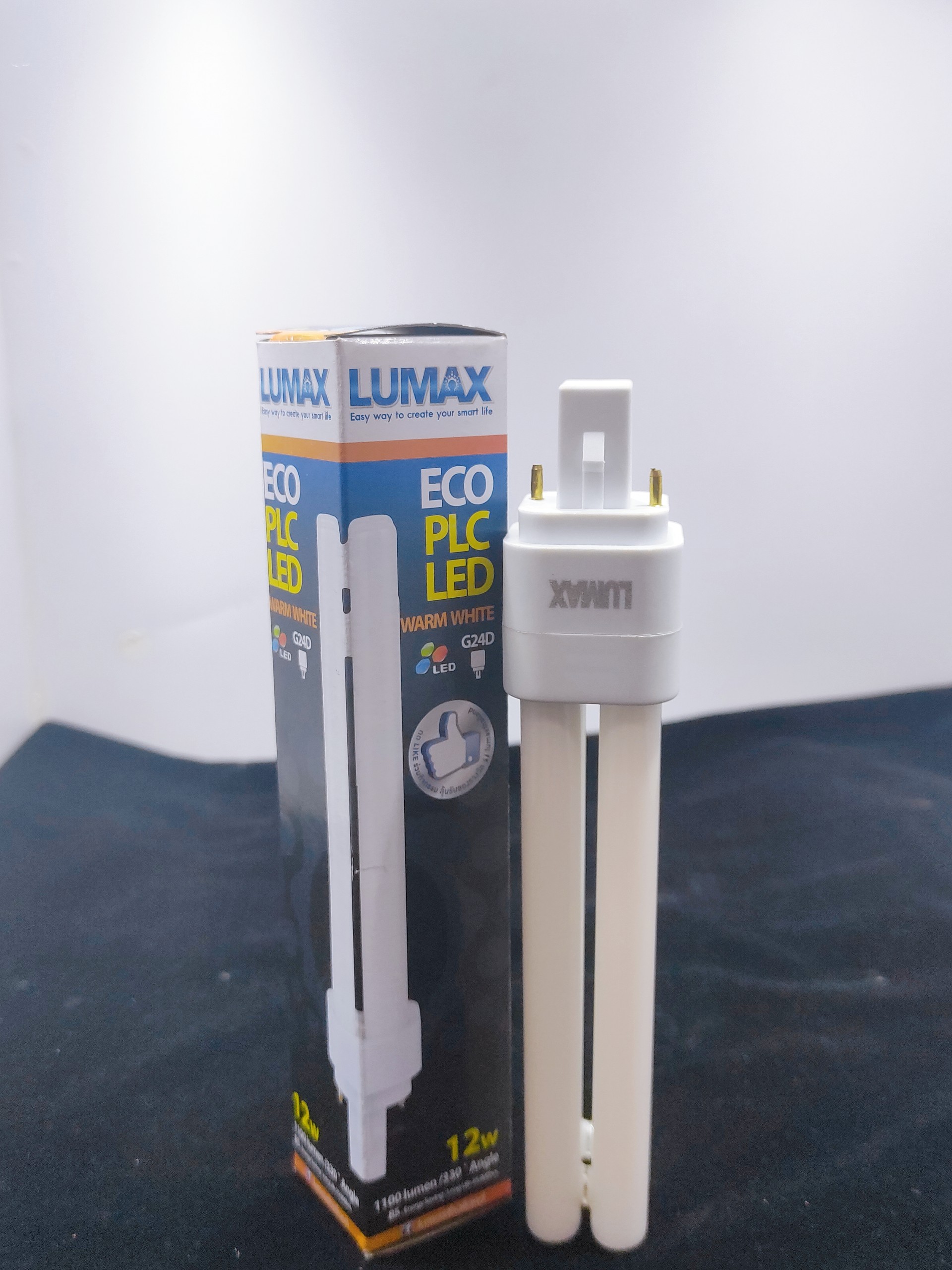 BÓNG ĐÈN LUMAX#PLC LED-1100LM/830/12W/G24