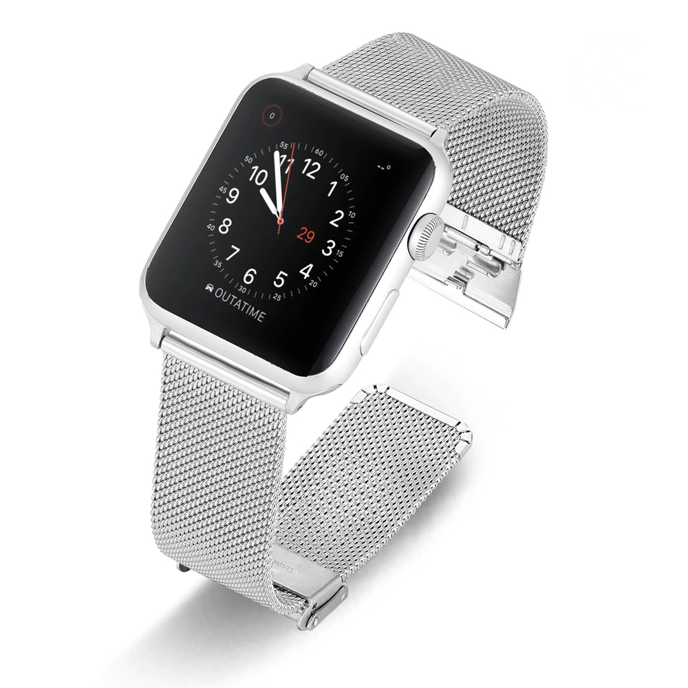 Dây Đeo Dành Cho Apple Watch Thép Không Gỉ Cao Cấp Nam Nữ Watchband for Apple Watch YE-014