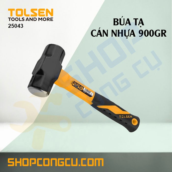 Búa tạ cán nhựa 900g Tolsen 25043