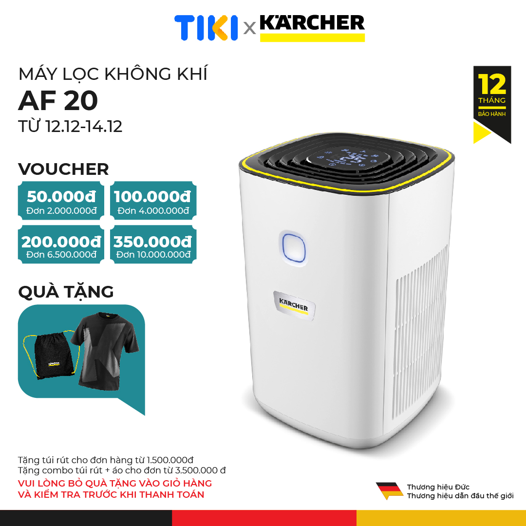 Máy lọc không khí Karcher AF 20 - Hàng chính hãng