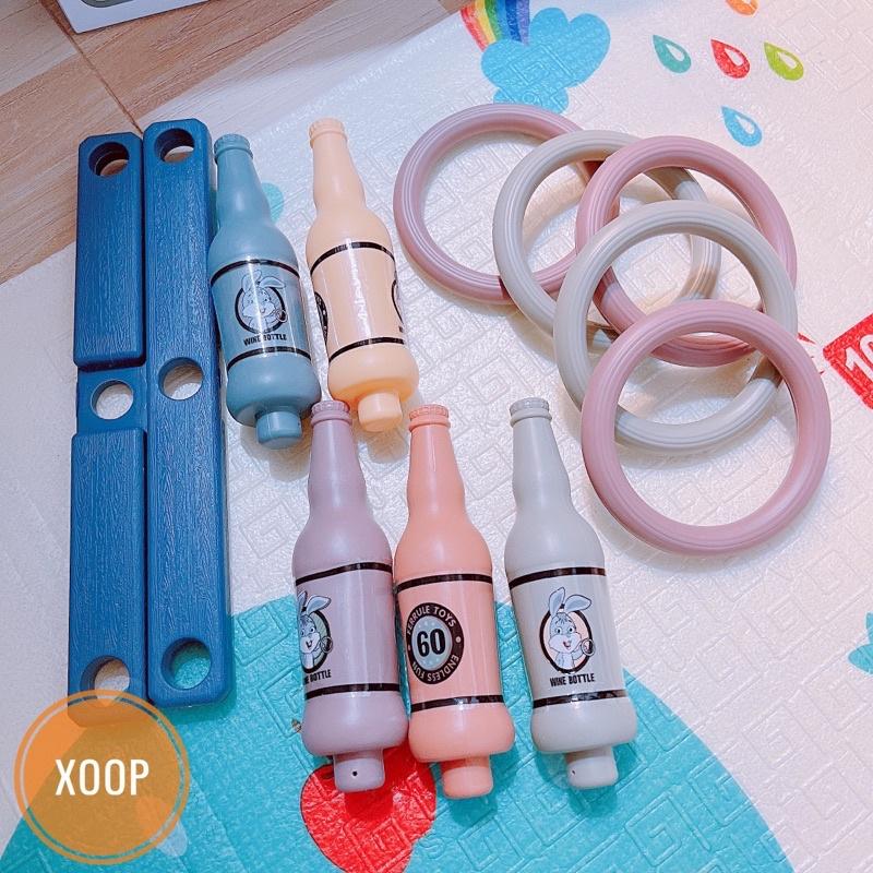 SALE !!! TRÒ CHƠI XOOP! TRÒ CHƠI NÉM VÒNG VÀO CHAI CÓ HỘP ĐỰNG  (SP002067 ) SHOP PHÚC YẾN