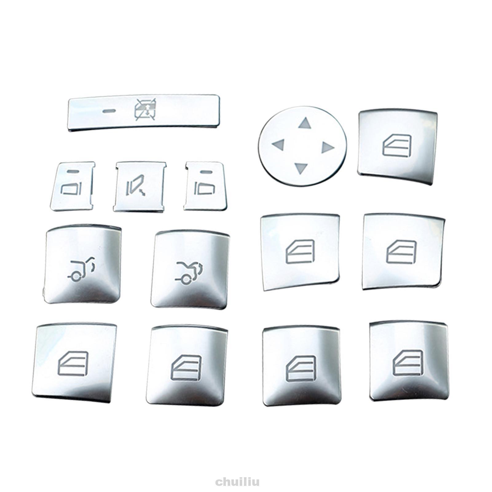 Set 14 Miếng Dán Chống Bụi Cho Nút Bấm Điều Khiển Xe Ô Tô