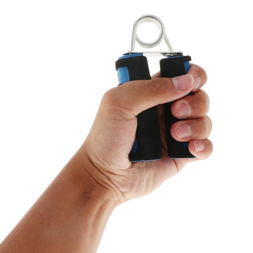 2 Pcs handheld grip Resistance Strengthener A Shape Hands Forearm Exerciser Crushing & Pinch Gripper for Women Men