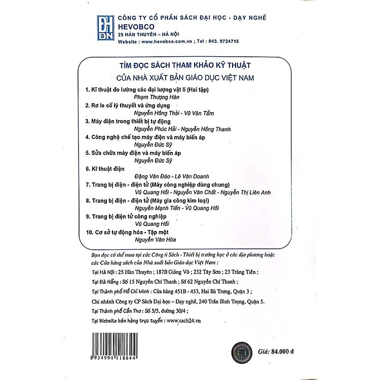 Sách Trang Bị Điện - Điện Tử Công Nghiệp
