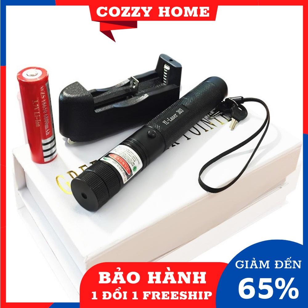 Đèn lazer, bút laze 303 tia Xanh lá - 303 XANH