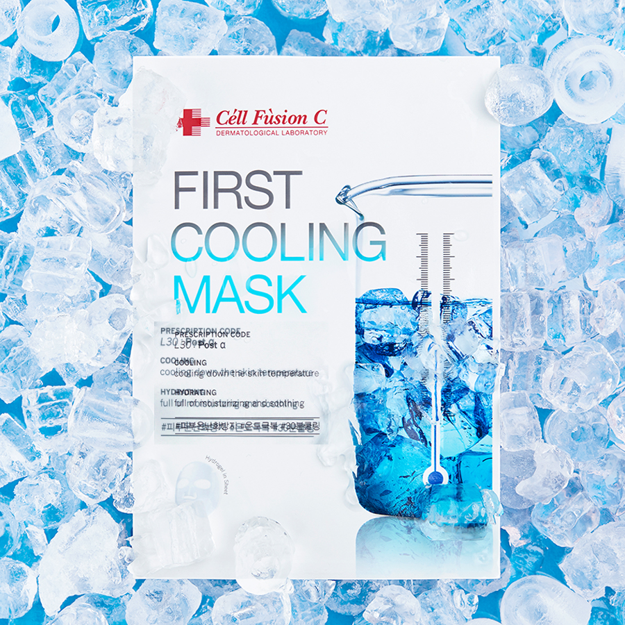 Mặt Nạ Dịu Da Khẩn Cấp Cell Fusion C First Cooling Mask 27g x 5miếng