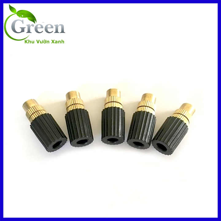 Combo 5 Cái Béc Phun Sương Đồng Nối Lỗ 6 Ly