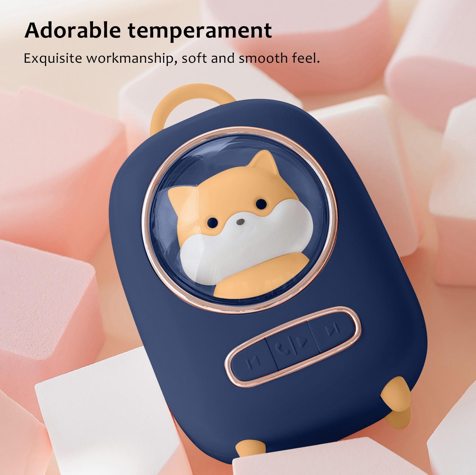 Không gian loa di động di động dễ thương loa nang loa hoạt hình thú cưng quà tặng bluetooth nhỏ không dây loa lớn Color: Pink Woofer Size/Full-Range Size: One Size