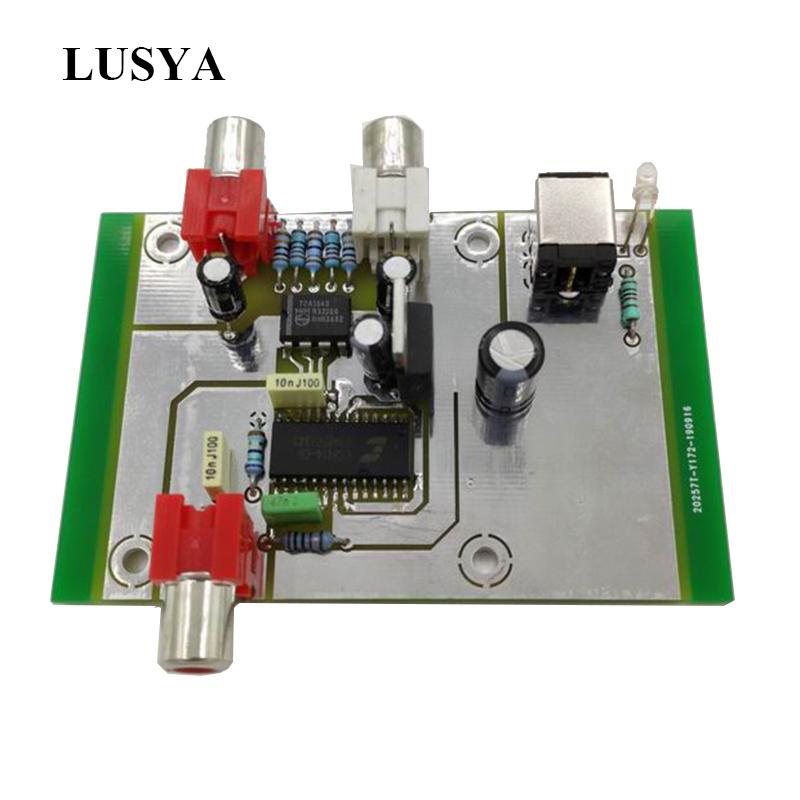 Lusya Hifi 47Labs Decoder DAC HOÀN THÀNH TDA1543 DAC WAV 16bit 44.1K 12VDC C2-013