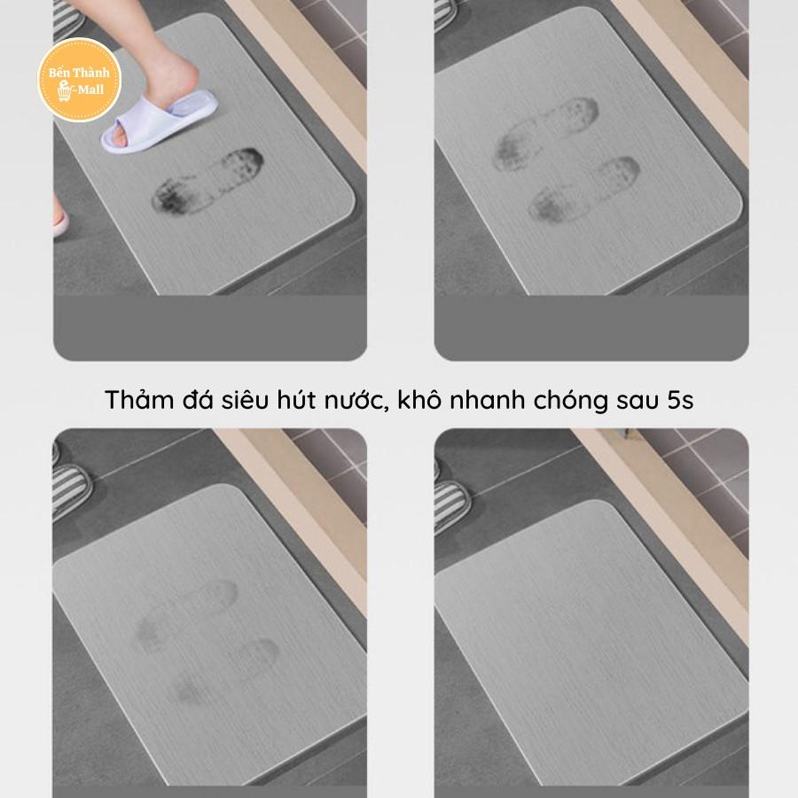 ️ Thảm Đá Lau Chân, Thảm Nhà Tắm Cao Cấp Siêu Thấm Hút - Size to
