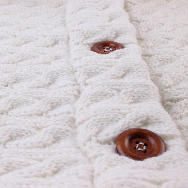 Túi Ngủ Cho Bé Bao Da Mùa Đông Trẻ Em Sleepsack Footmuff Cho Xe Đẩy Đan Ngủ Tất Sơ Sinh Đầm Len Dệt Kim Tã Cocoon