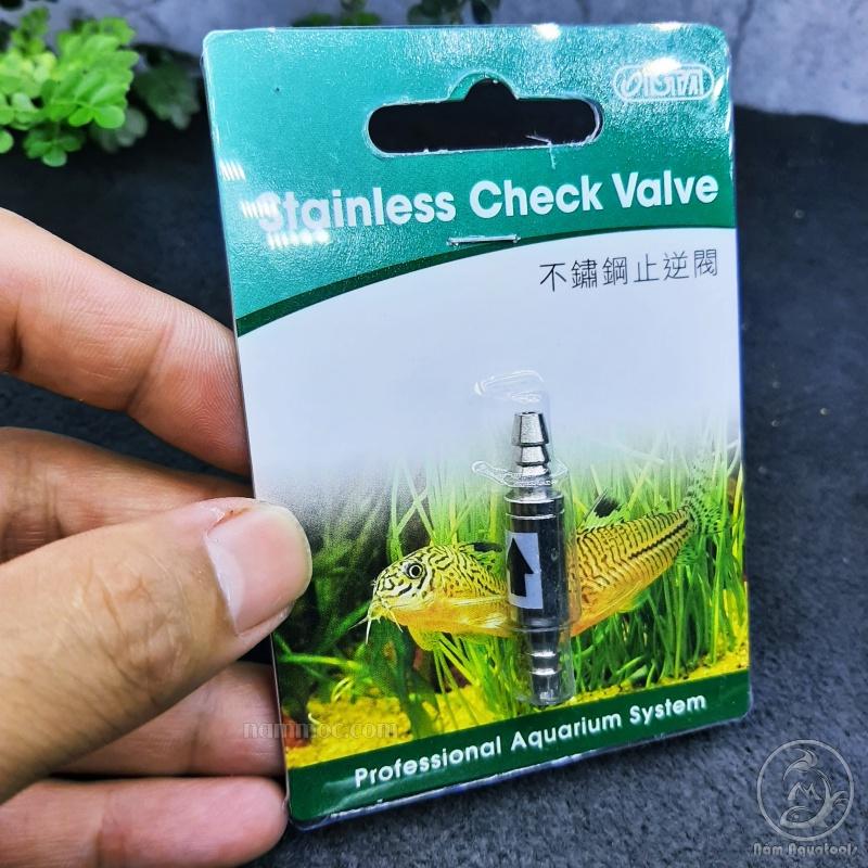 Van Một Chiều Inox ISTA | Van Chống Chảy Ngược - Dùng Cho Ống Oxy, CO2