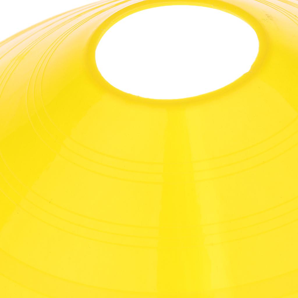 50 Pieces Sport Soccer Mini Disc Cones Football Agility Training Aids