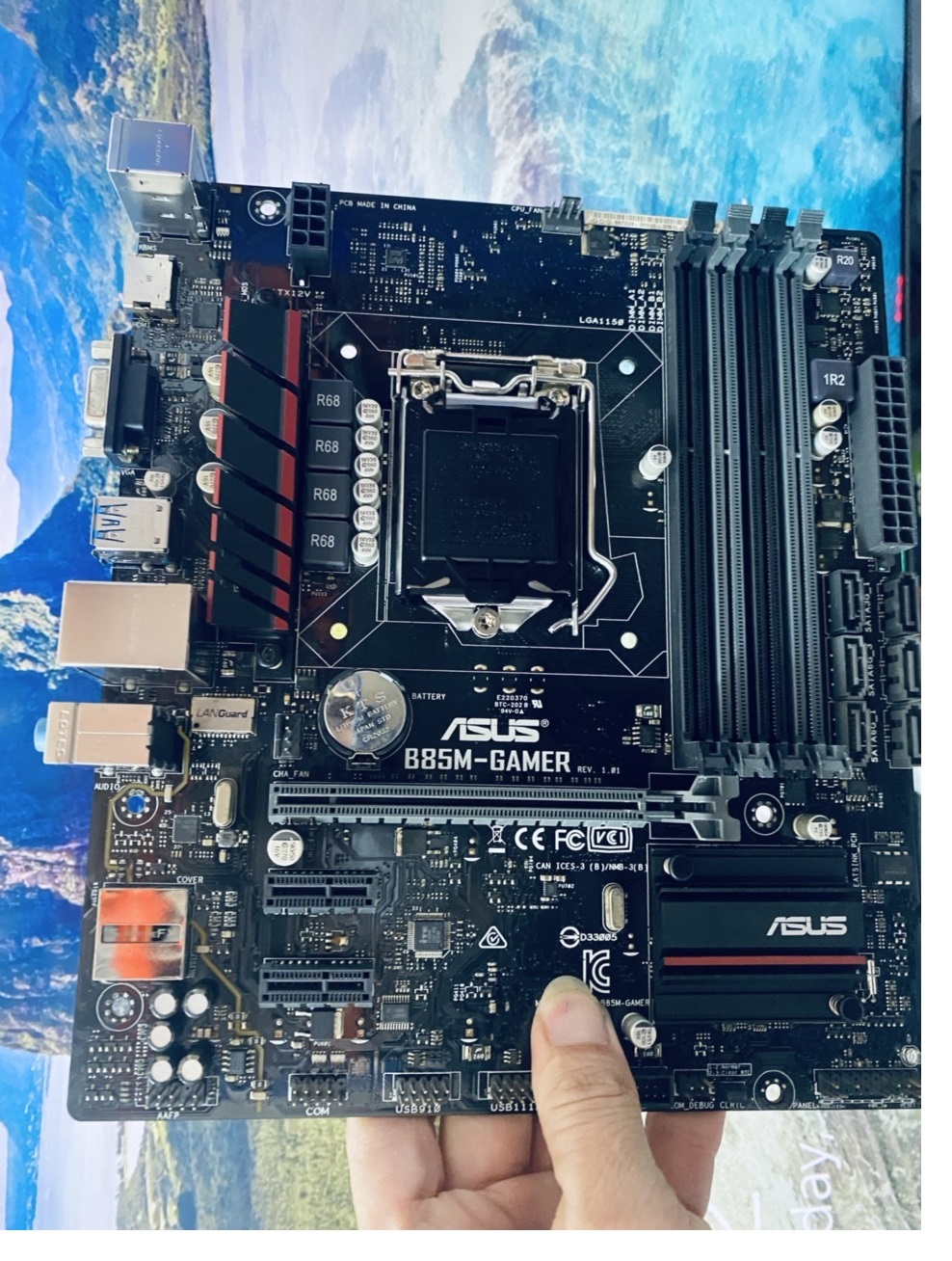 Bo Mạch Chủ (Mainboard) ASUS B85M-GAMER Gaming (HÀNG CHÍNH HÃNG)