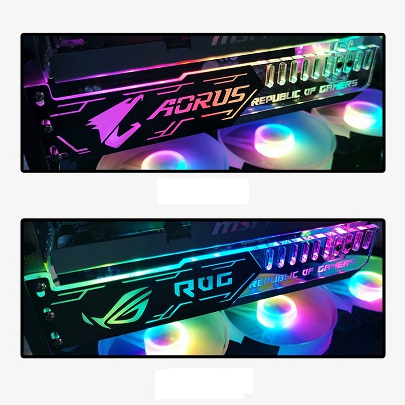 Thanh Led RGB AORUS đồng bộ Hub , Dùng độ trang trí cho VGA máy tính - hàng nhập khẩu