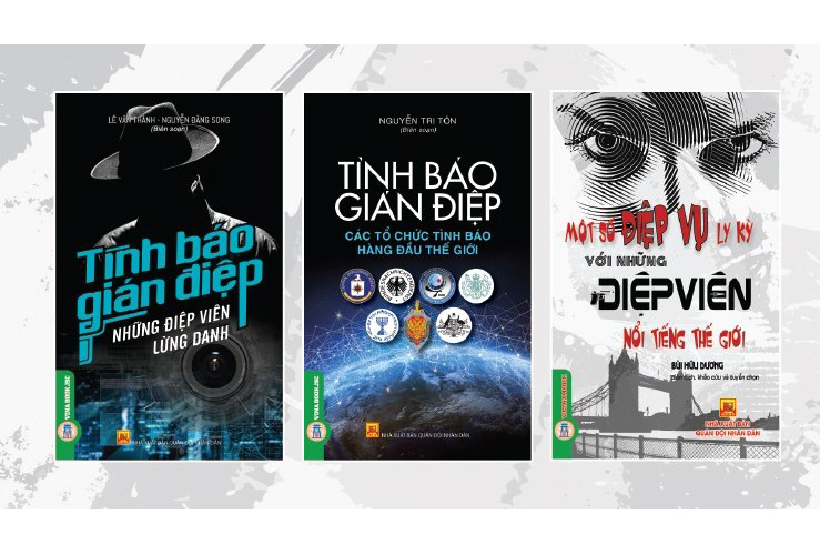Combo 3 Quyển - Tình Báo Gián Điệp: Các Tổ Chức Tình Báo Hàng Đầu Trên Thế Giới + Những Điệp Viên Lừng Danh + Một Số Điệp Vụ Ly Kỳ Với Những Điệp Viên Nổi Tiếng Thế Giới - Vietnambook