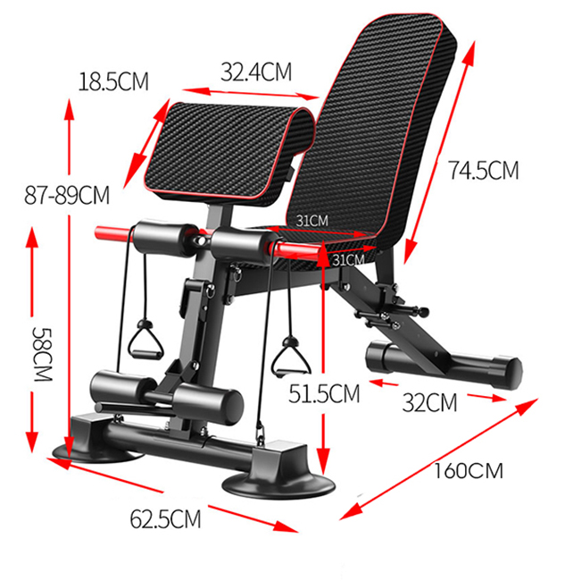 Ghế tập Gym đa năng KK022D