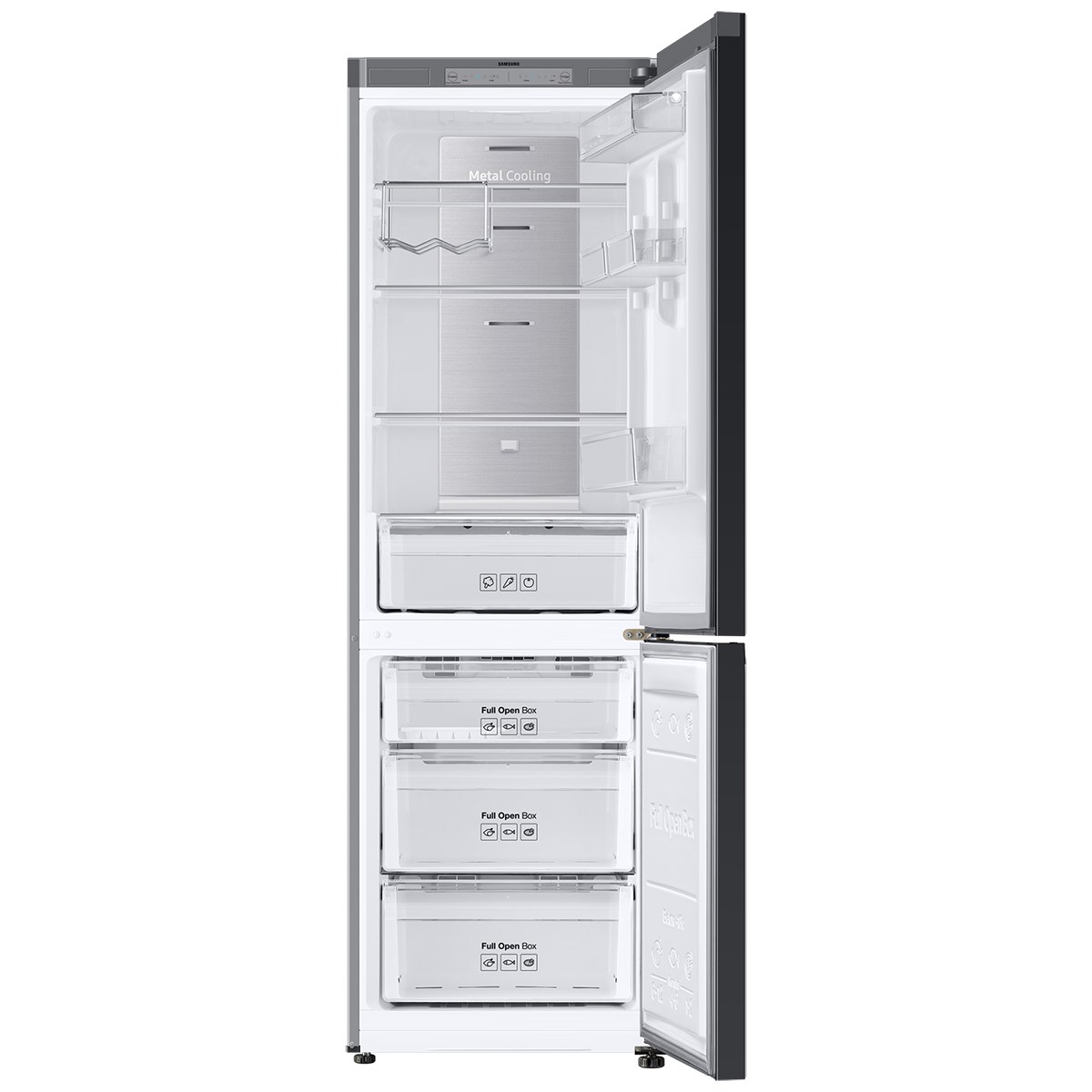 Tủ lạnh BESPOKE 2 Cửa Ngăn Đông Dưới Samsung Inverter 323L RB33T307055SV