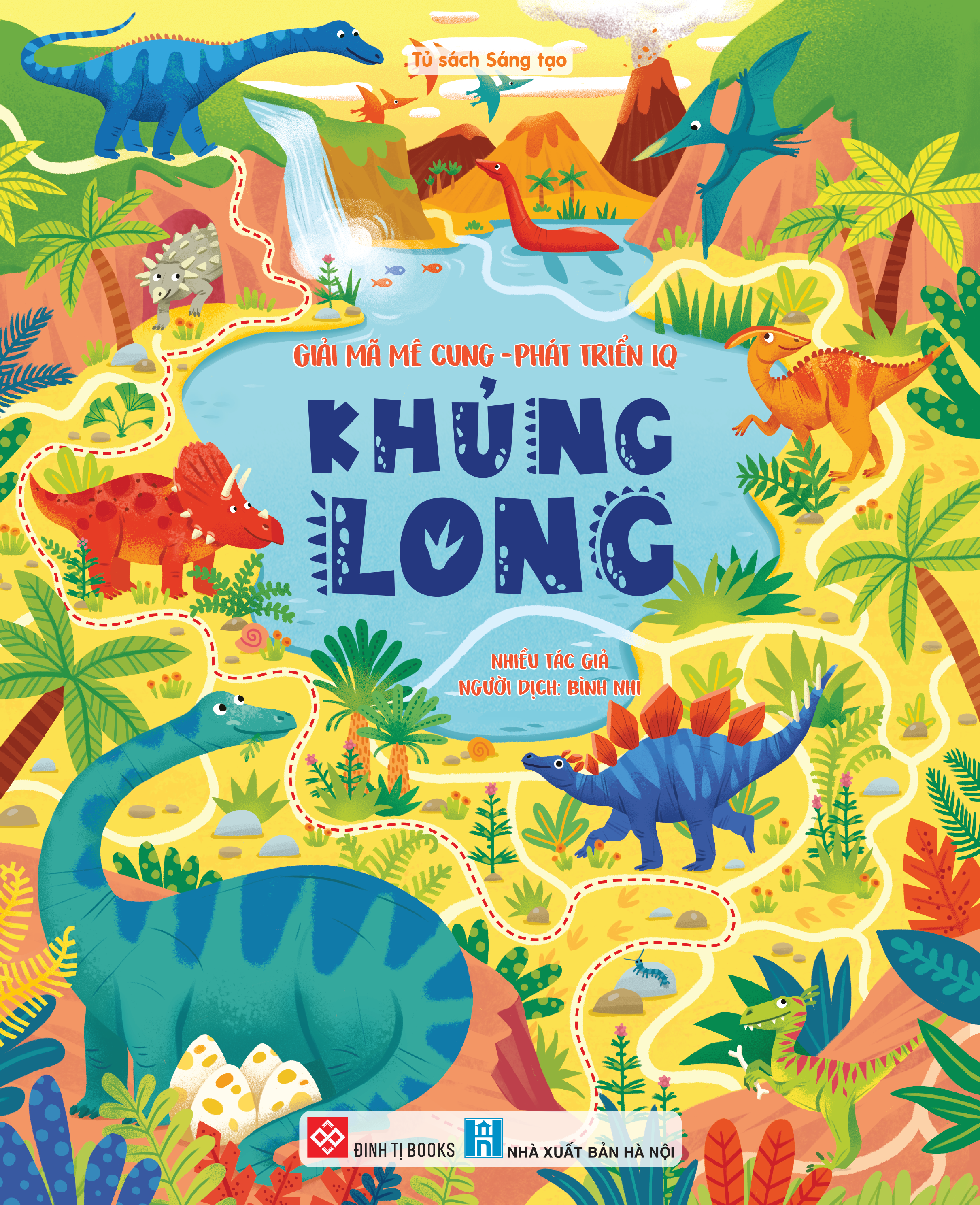 Sách - Giải Mã Mê Cung - Phát Triển IQ - Khủng Long