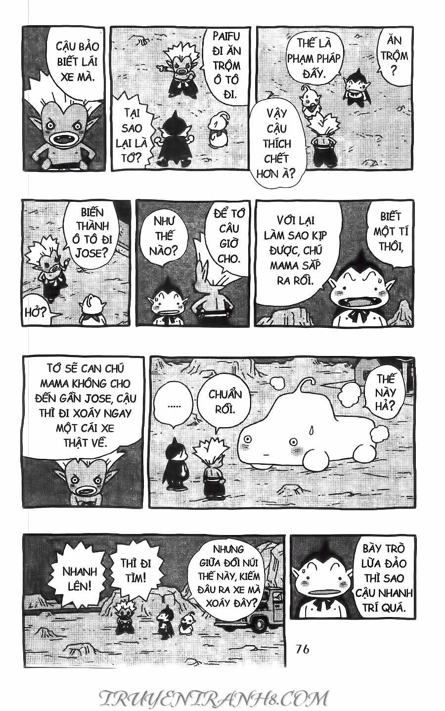 làng quái vật chapter 6 5