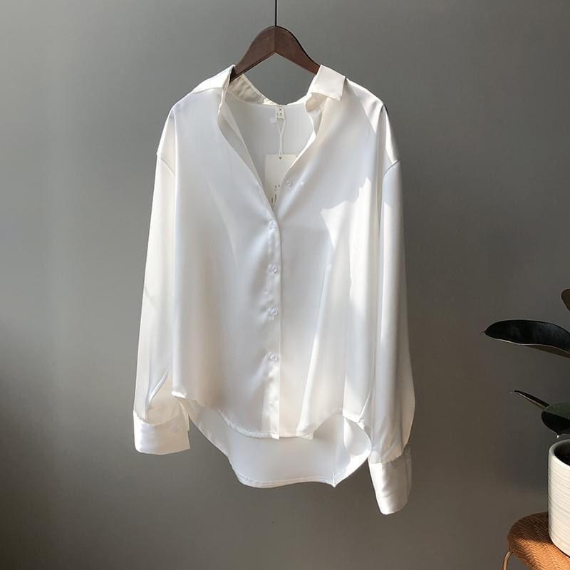 áo sơ mi nữ thời trang công sở dáng suông (40-60kg)