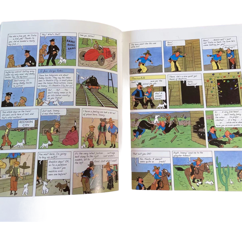 The Adventure Of Tintin - 8 Cuốn | Bản Nhập Khẩu