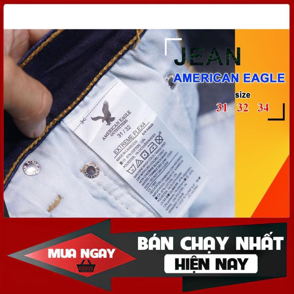 Quần Jeans ống đứng, dáng suông, co giãn nhẹ. Hàng xịn Made in Cambodia