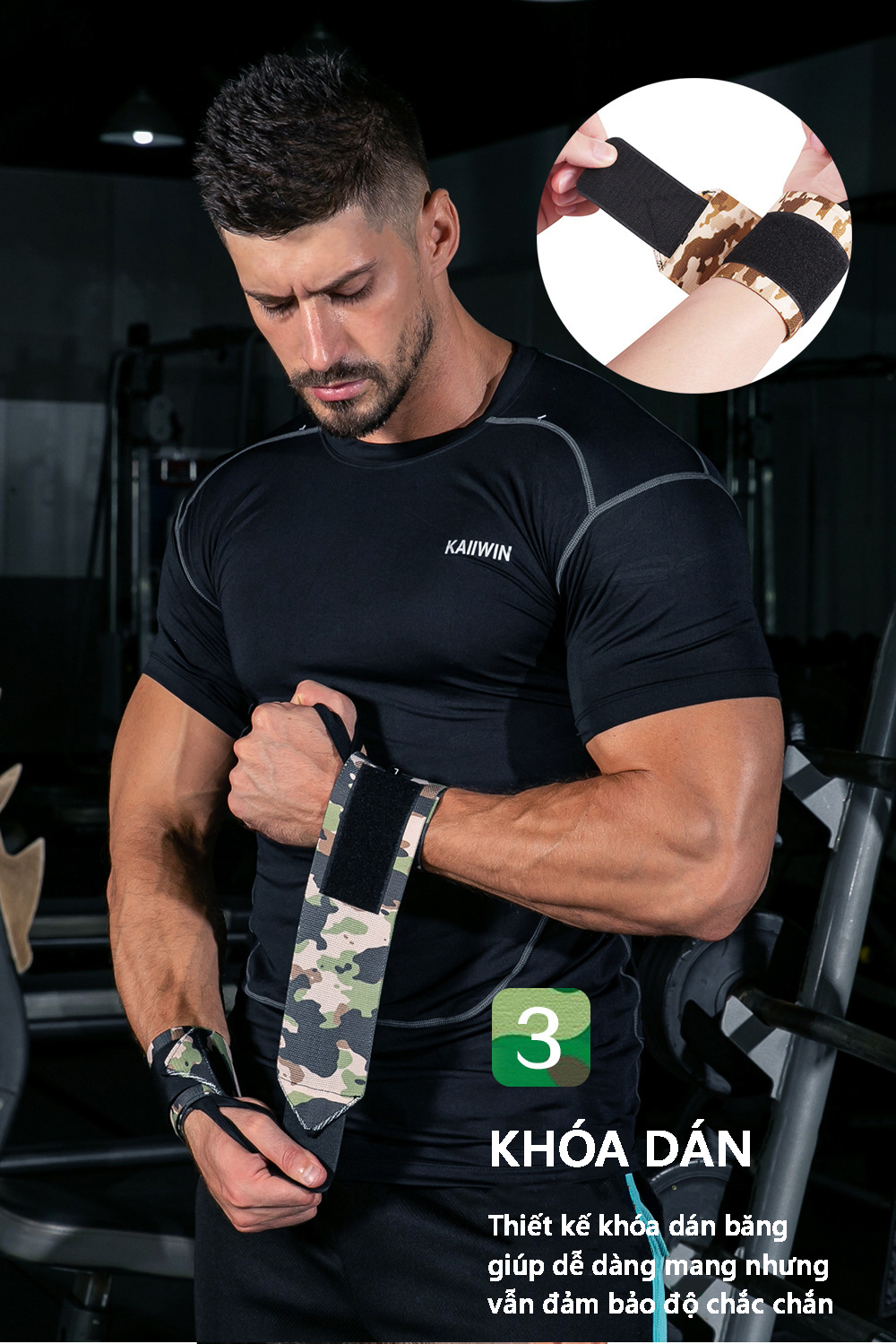 Băng quấn bảo vệ cổ tay tập gym yoga street workout wrist tránh chấn thương cổ tay , tăng khả năng vận động CLEACCO - Hàng chính hãng BORO SPORT