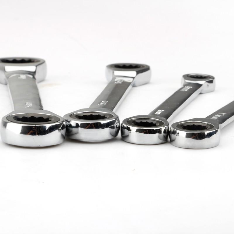Cờ lê hai đầu kích thước 8-9-10-12-13-14-15-16-17-18-19mm bằng chrome