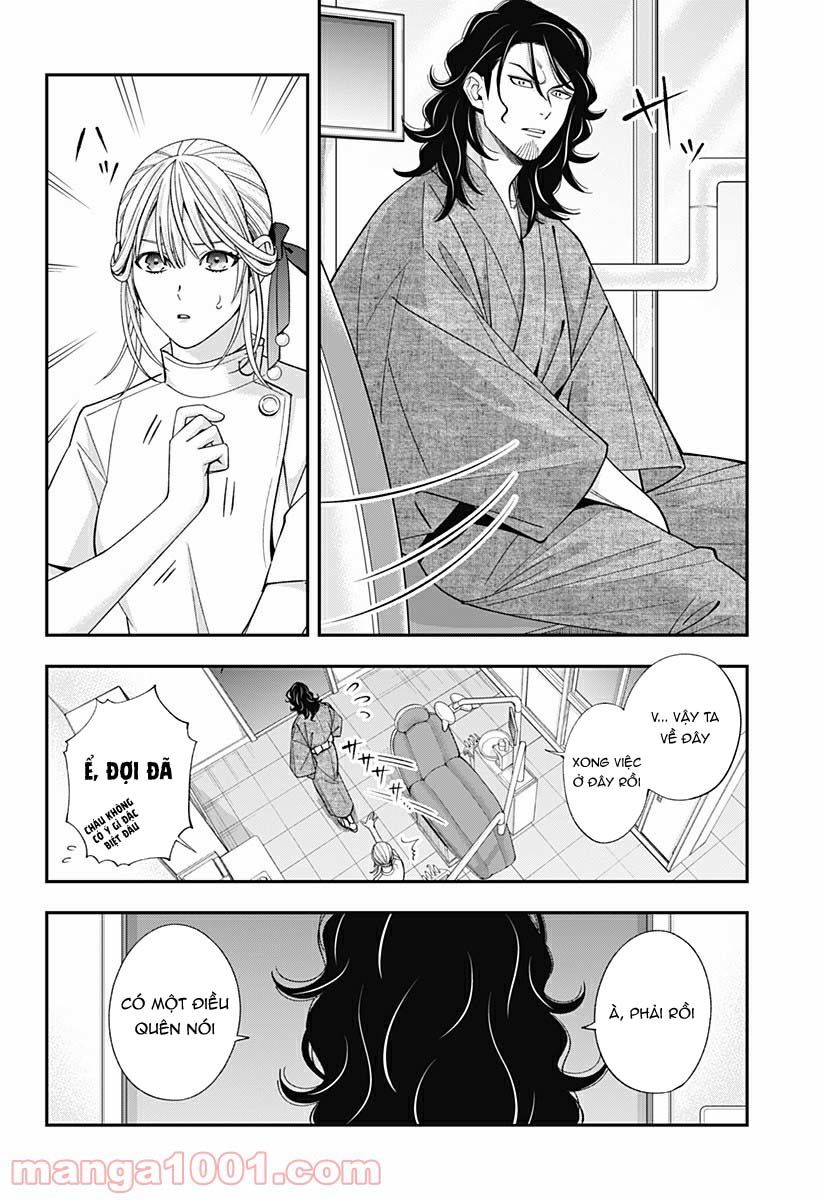 excuse me dentist, its touching me! chapter 26 18