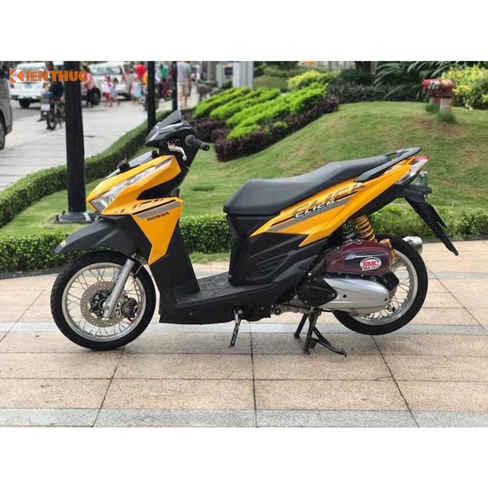 Phụ kiện trang trí xe chữ Click Titanium