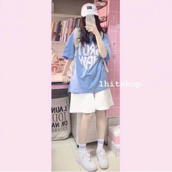 Quần SHORT TRẮNG TRƠN Ulzzang Unisex