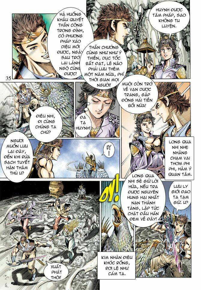 thiên tử truyền kỳ 5 - như lai thần chưởng chapter 35 33