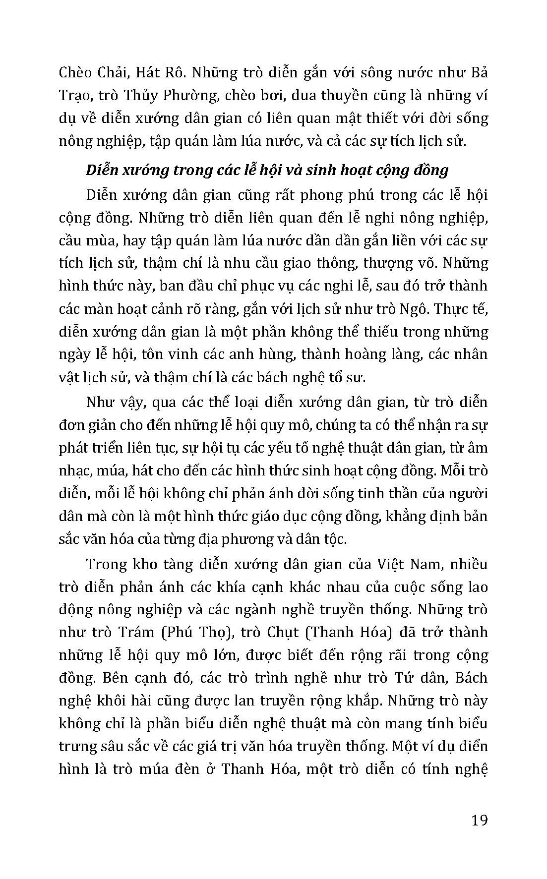 Diễn Xướng Dân Gian (Tủ Sách Văn Hoá Việt Nam)