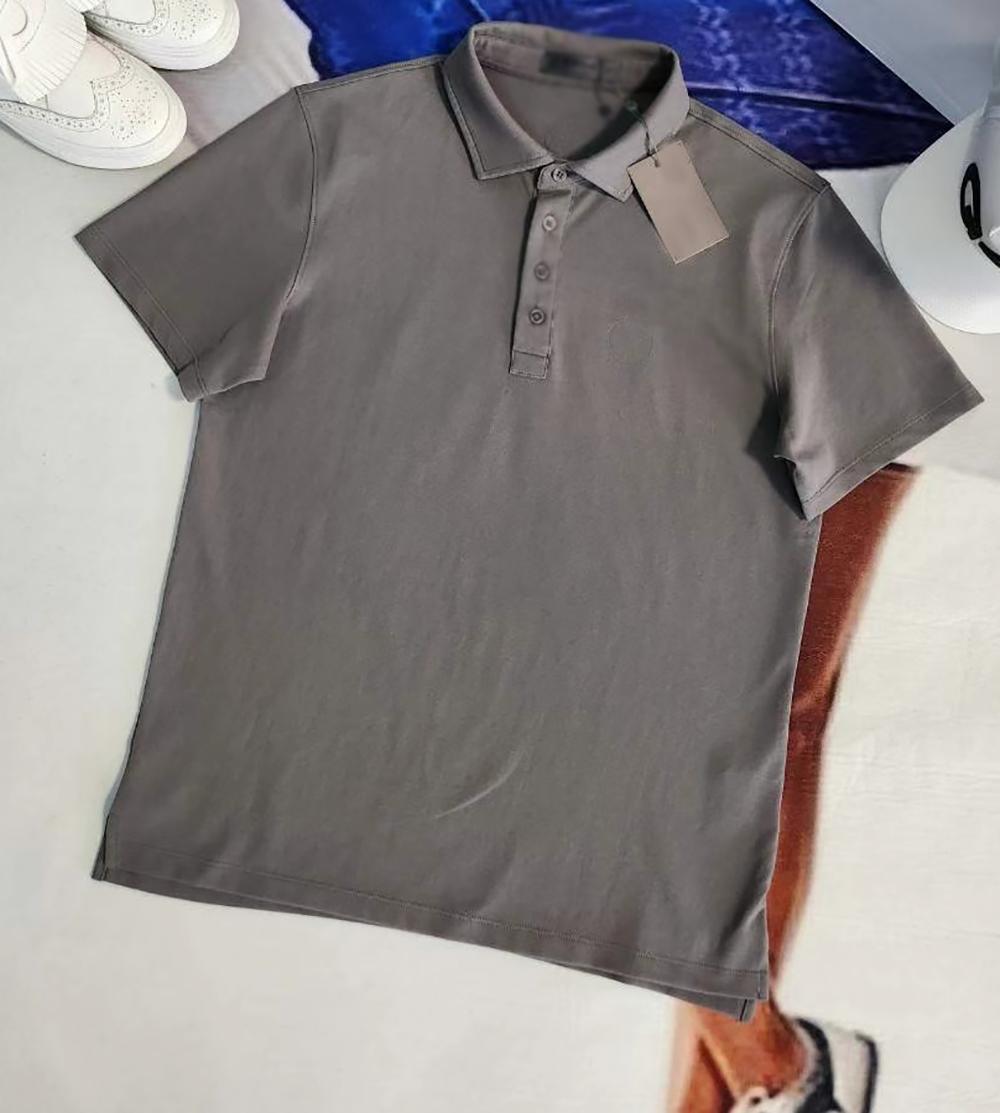 Áo thun nam ngắn tay Hàn Quốc Golf Top mới Áo sơ mi nam có ve áo Polo Baseba thoáng khí thấm hút mồ hôi Màu sắc: Trắng Kích thước: XL