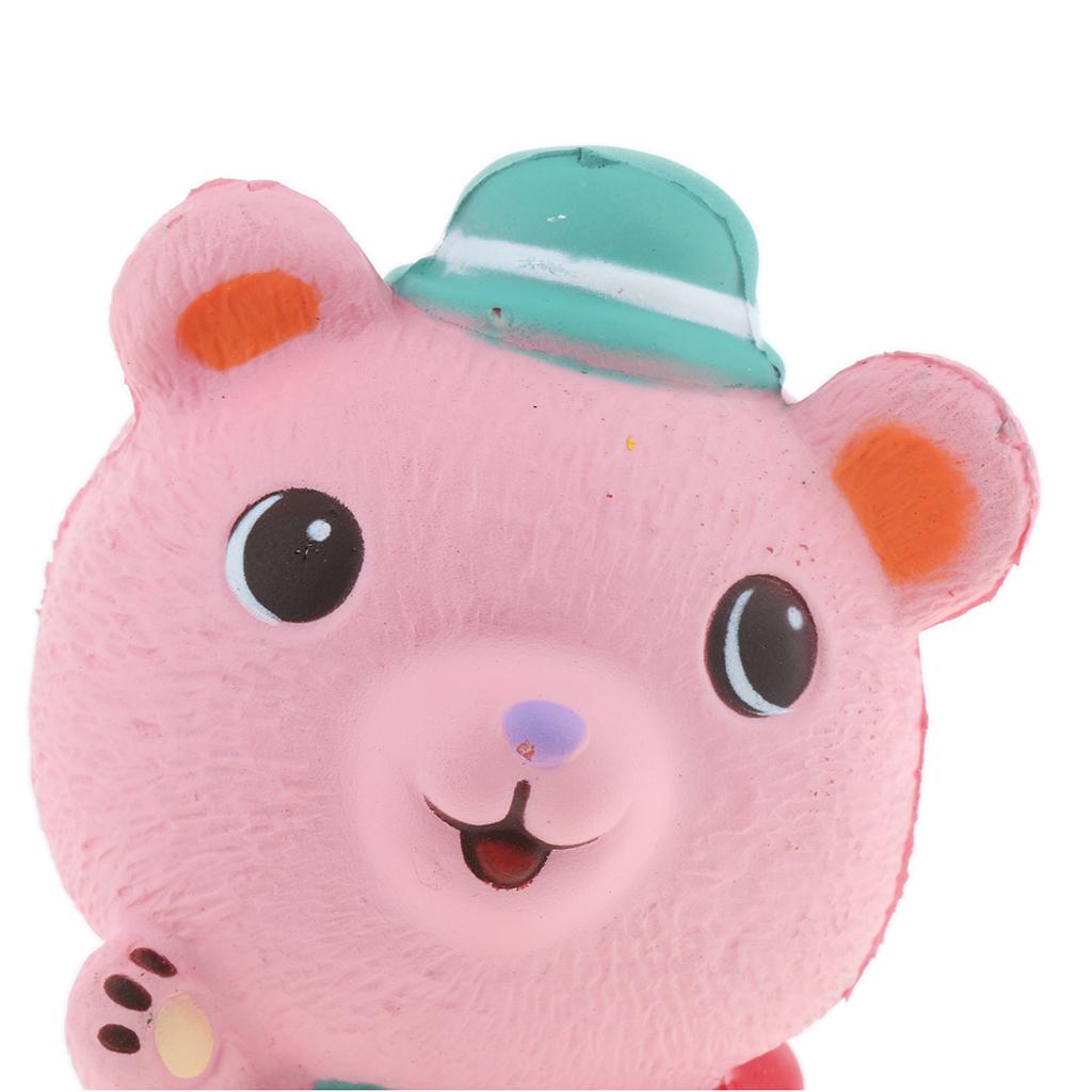 Jumbo Squishy Cartoon Backpack Pig Animal Soft Slow Rising Cream Scented Squeeze Kid Gift Toy Home Office Decor Christmas