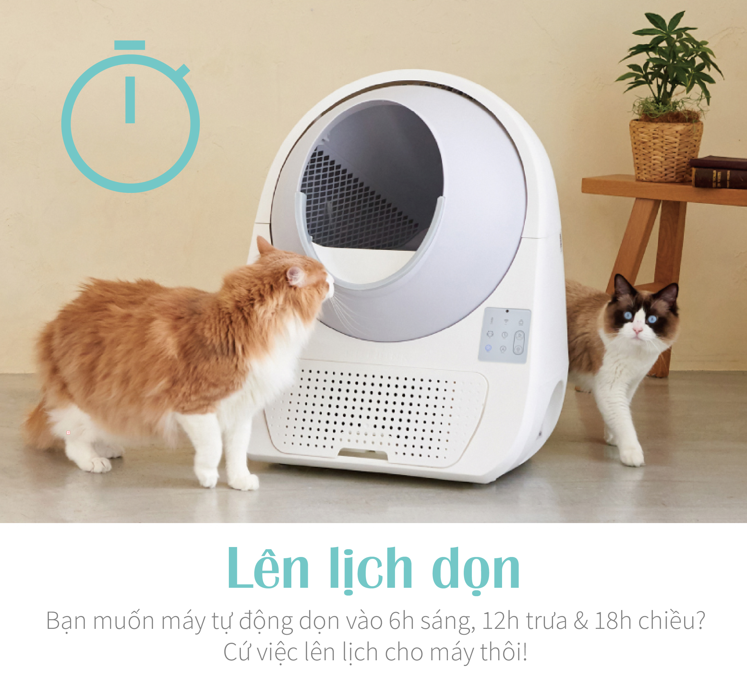 Máy dọn phân mèo tự động CATLINK Scooper CL-01