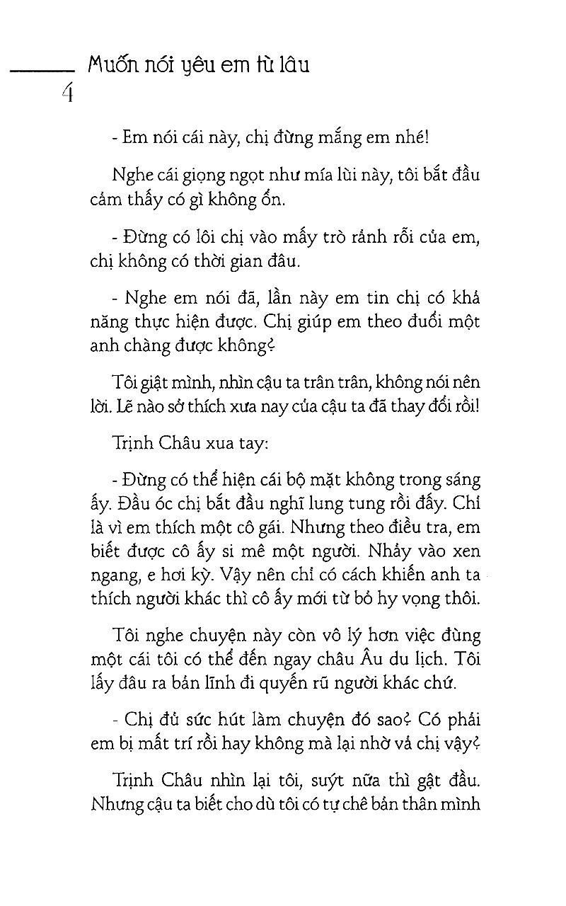 Muốn Nói Yêu Em Từ Lâu