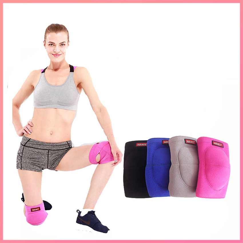 Bó gối có miếng lót đệm đầu gối độ co giãn tốt hỗ trợ tập Yoga Gym hiệu quả tránh va đập trầy xước dùng chơi thể thao du lịch dã ngoại