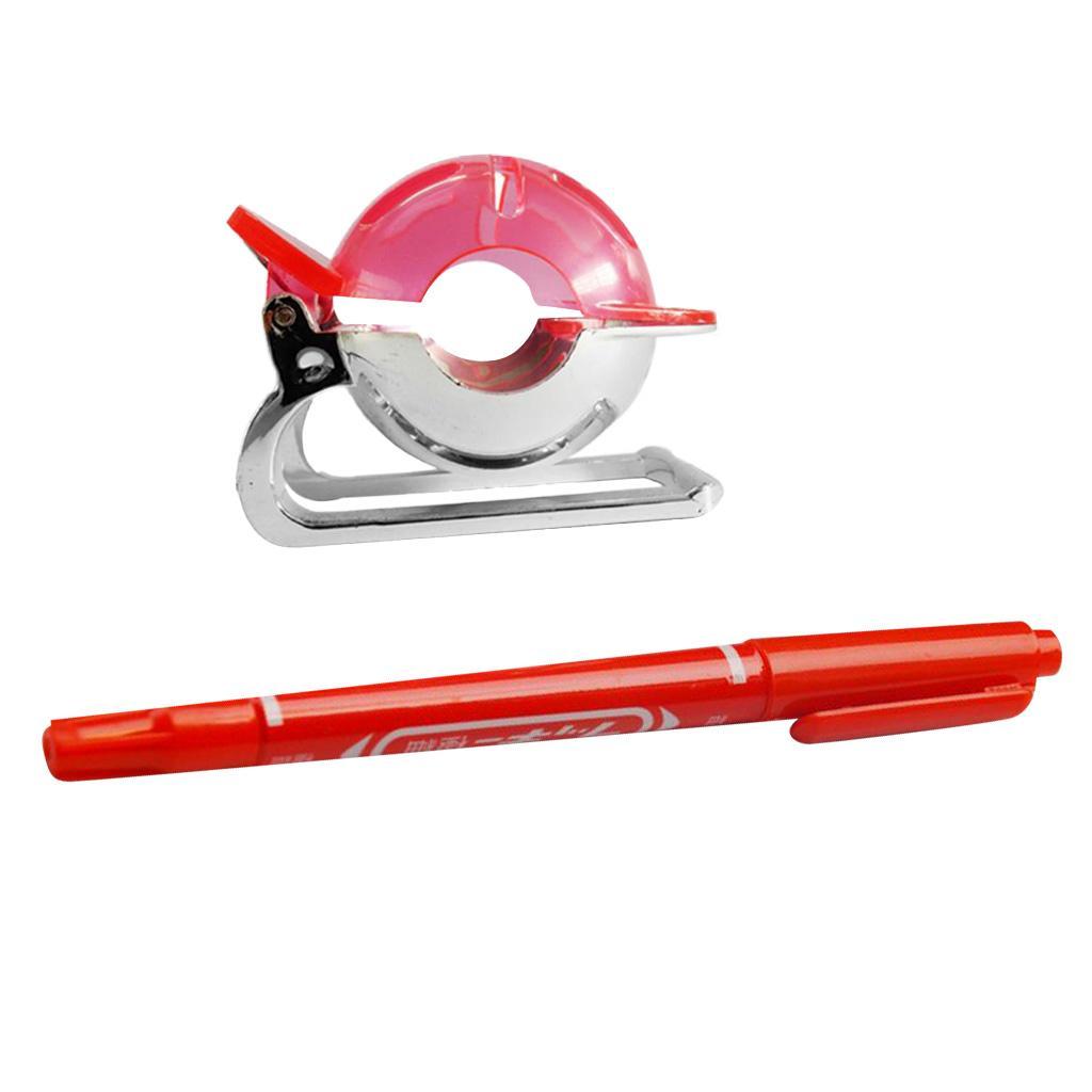 Portable Golf Ball Liner Marker Clip Drawing Alignment Tool -