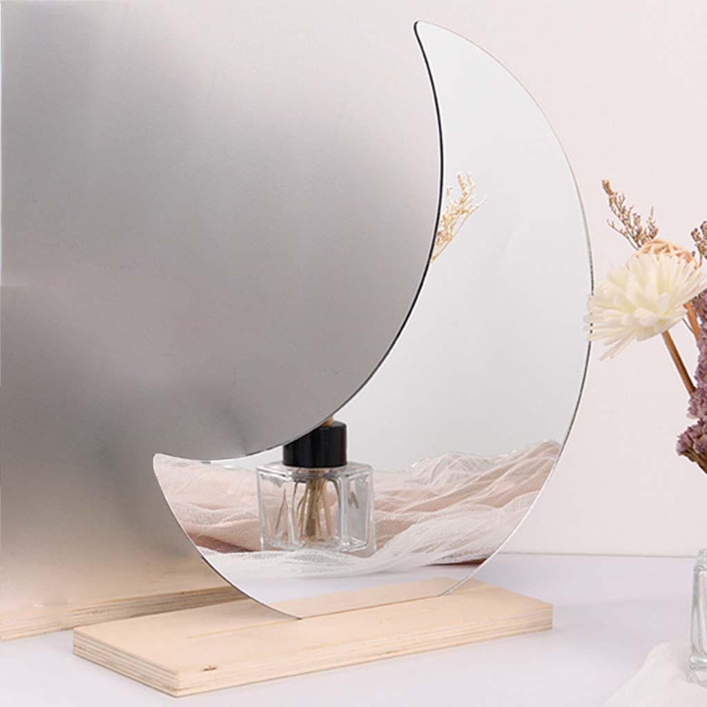 Irregular Aesthetic Acrylic Vanity Mirror Frameless