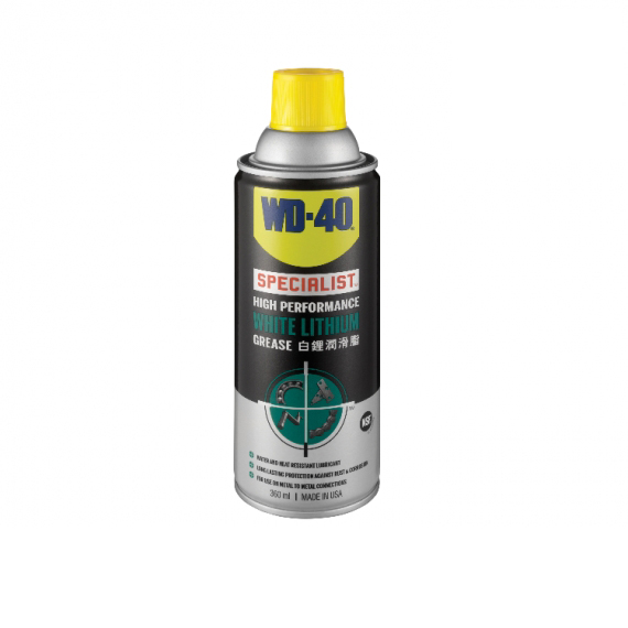 Chai Dầu nhờn bôi trơn tác dụng cao WD-40 Specialist High Performance White Lithium Grease 360ml