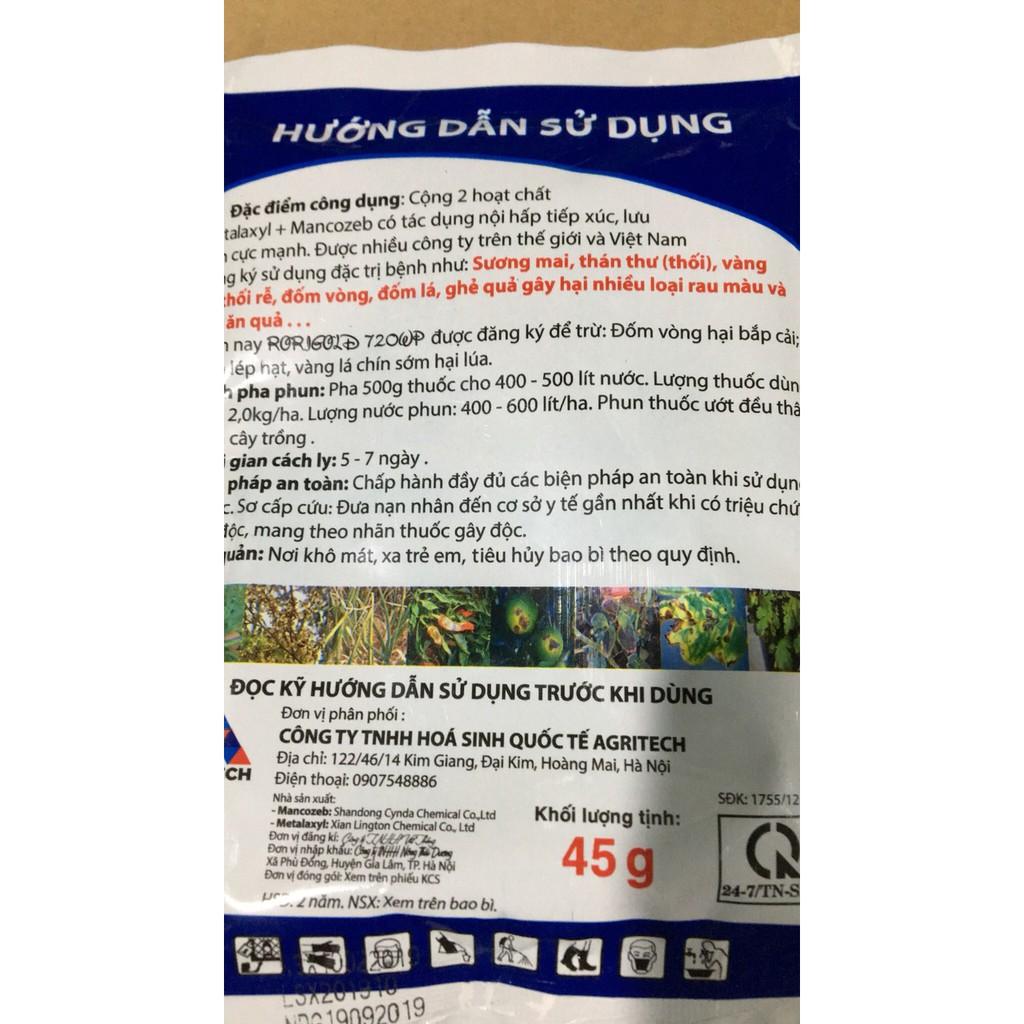 Sản phẩm bảo vệ cây trồng M8-XANH gói 45gr Bền cây