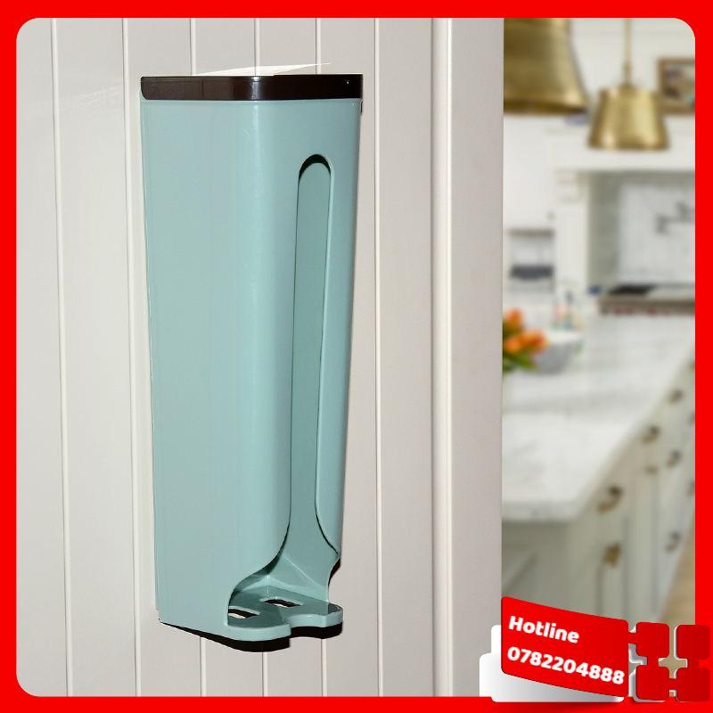 Hộp Dán Tường Đựng Giấy Vệ Sinh, Túi Nilong Tiện Dụng Hiện Đại - Tặng 1 Móc Hít Chân Không. - Loại Tốt