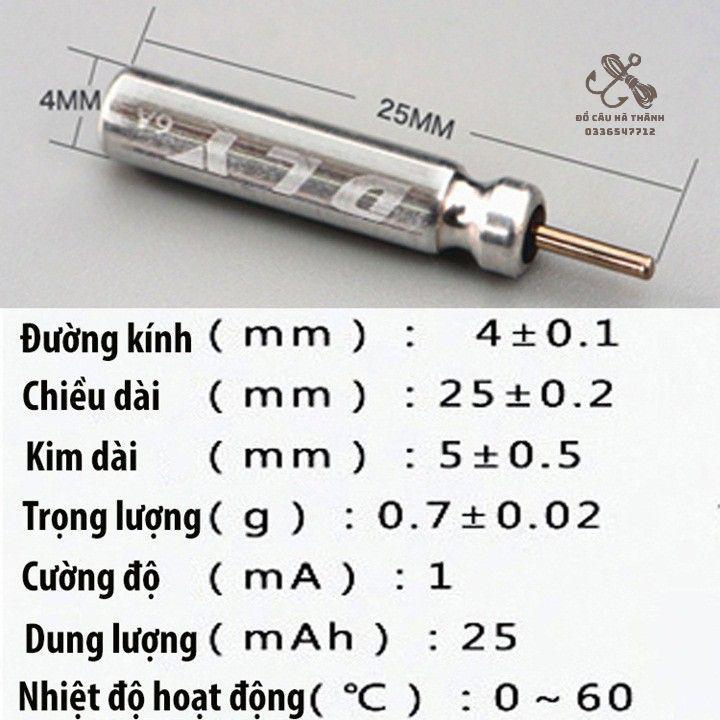 Pin Điện Tử CR-425 Chuyên lắp phao câu đài câu đêm PIN-CR-425