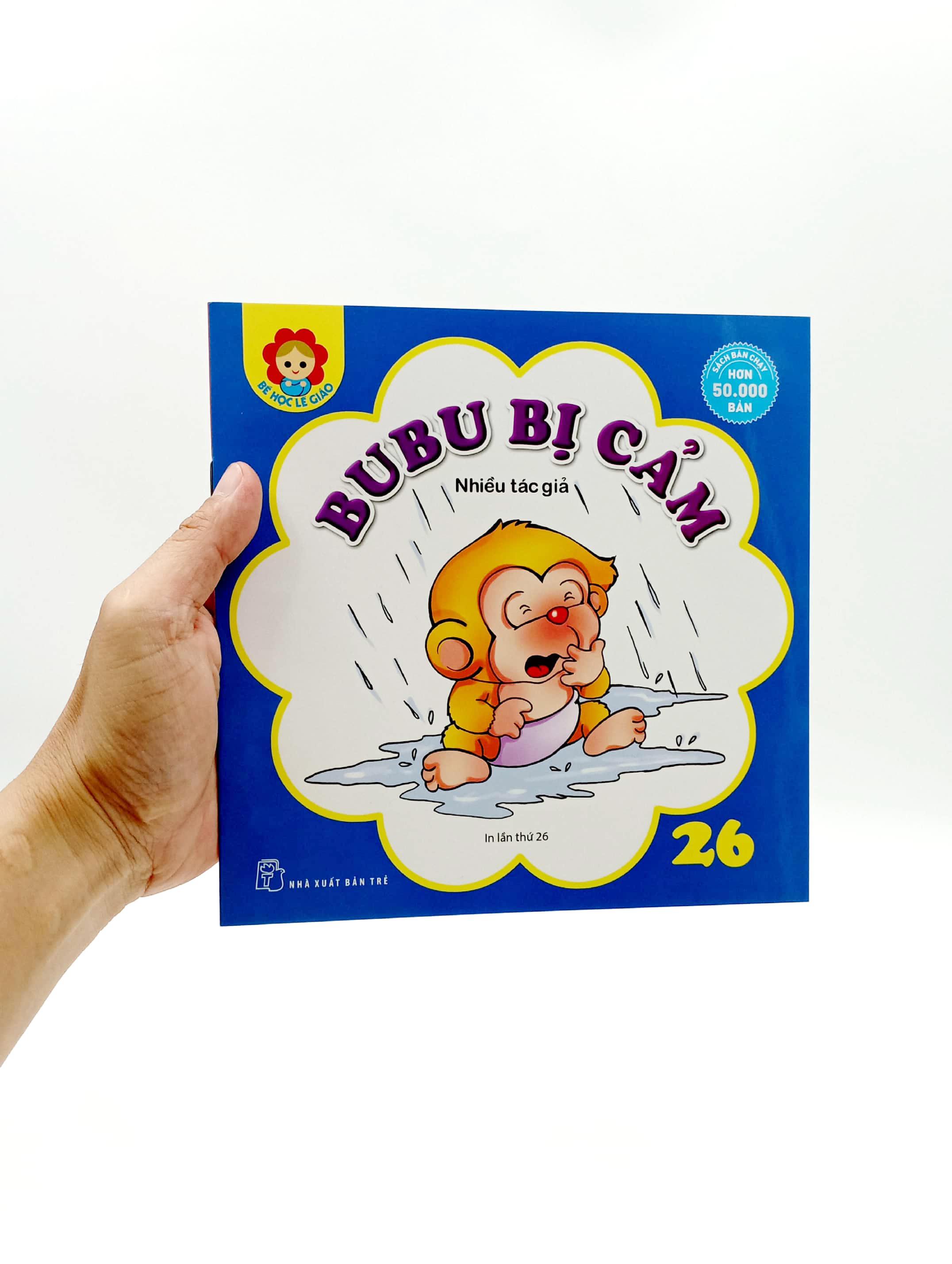 Bé Học Lễ Giáo - Bubu Tập 26: Bị Cảm (Tái Bản 2023)
